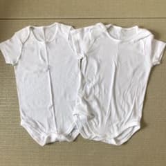 ベビー☆肌着☆半袖白無地のサムネイル