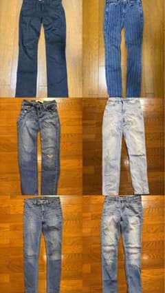 ブランドデニム7点セット まとめ売りのサムネイル
