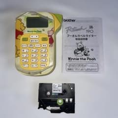 Brother P-touch PT190 くまのプーさん ラベルライターのサムネイル