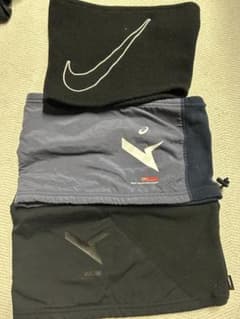 1日大幅値下げ！！NIKE ASICS ネックウォーマー 3点セットのサムネイル