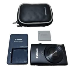 【訳あり】Canon IXY 600F ブラック デジカメ フルHD 動作確認済 未使用級✨️】Canon IXY 600F ブラック ケース付 動作確認済み - メルカリ