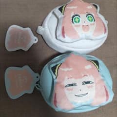 SPY×FAMILY 3COINS 아냐 얼굴 파우치 2종 점프 슈에이샤