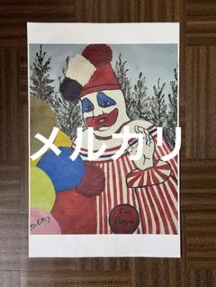 ジョン・ウェイン・ゲイシー　アート 絵　絵画　シリアルキラー　ピエロ ポゴ ジョン・ウェイン・ゲイシー アート 絵 絵画 シリアルキラー
