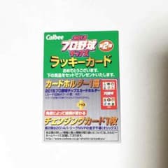 プロ野球チップスラッキーカードのサムネイル