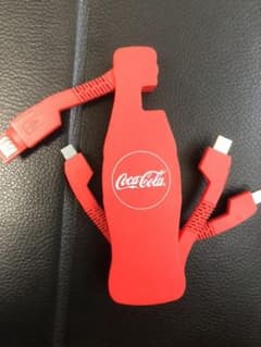 コカコーラ マルチ充電ケーブル アタリのサムネイル