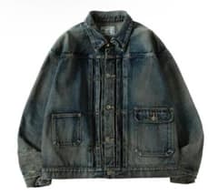 NEXUSVII. DAMAGED ASMMTR DENIM JACKET L - メルカリ