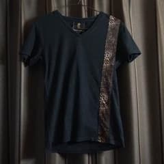 X from/murder license/ヒョウ柄ライン Tシャツ☆のサムネイル
