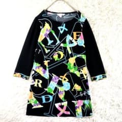 美品 レオナール LEONARD チュニック ヴィンテージ 花柄 総柄 38