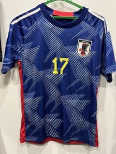 サッカー日本代表　ユニフォーム　田中碧