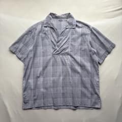 60s 70s ドイツ 変形 プルオーバーシャツ ピーターパンシャツのサムネイル
