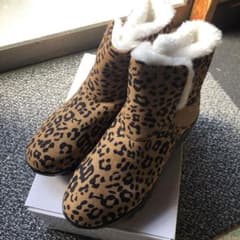 ヒョウ柄　ブーツのサムネイル