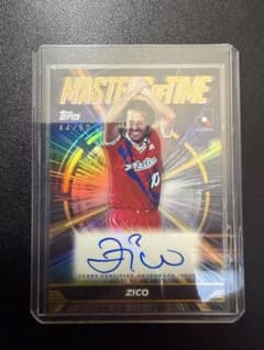 鹿島アントラーズZICO Masters of Time サインカード - メルカリ