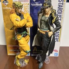 一番くじジョジョの奇妙な冒険 ラストワン賞DIO＆A賞空条承太郎セットのサムネイル