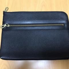 新品 エルゴポック HERGOPOCH クラッチバッグ セカンドバッグ 黒のサムネイル
