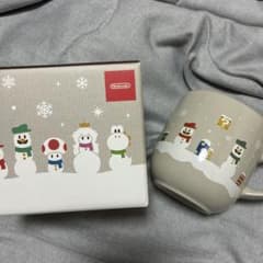 Nintendo スーパーマリオ 雪だるま マグカップのサムネイル