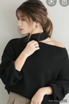 チョーカー風ニット　RUSTAL 新品のサムネイル