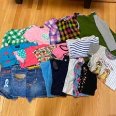 最終値下げ❗️商品追加❗️子供服まとめ売り女の子　１２０〜１３０キッズのサムネイル