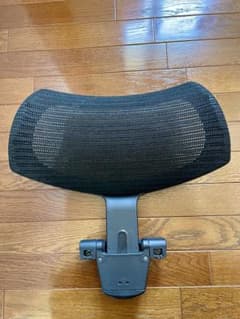 バロンチェア　可動ヘッドレスト単品　ブラックのサムネイル