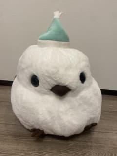 シマエナガ ぬいぐるみ 帽子付きのサムネイル