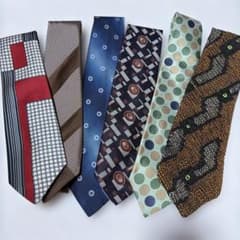 メンズ ネクタイ 6本セット まとめ売りのサムネイル
