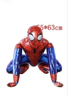 Spider-Man 3D balloon - perfect for birthdays and parties.