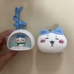 ハチワレ ぬいぐるみマスコット 2点セットのサムネイル