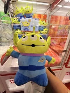 ☆新作 トイストーリー エイリアン 指さし超BIGぬいぐるみ リトルグリーメン