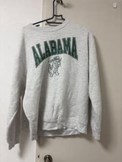 ALABAMA カレッジロゴ スウェット トレーナー グレーのサムネイル