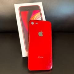 iPhone se 7 8 第二世代 ケース 赤 レッド メタリック カバーのサムネイル
