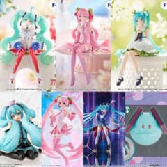 初音ミク プライズフィギュア まとめ売り 7点セット - メルカリ