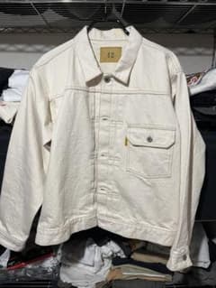 月末までの出品　オールドマウンテン　ホワイトデニム　セットアップ 月末までの出品 オールドマウンテン ホワイトデニム セットアップ