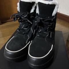 SOREL ブラックムートンブーツのサムネイル
