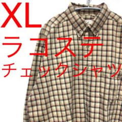 ⭐️美品⭐️ラコステ　チェックシャツXL O5　FTのサムネイル