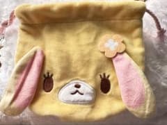 シュガーバニーズ ふわふわ巾着 はなうさのサムネイル