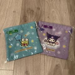 新品未使用 サンリオ 当たりくじ 巾着 けろけろけろっぴ クロミのサムネイル