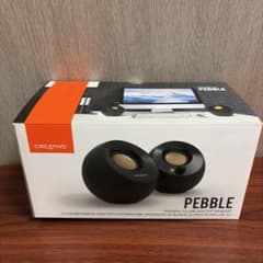 Creative Pebble 2.0 USBスピーカー ブラックのサムネイル