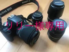 リリー様専用 CANON EOS Kiss X3     レンズセットのサムネイル