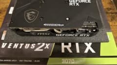 msi RTX 3070 VENTUS 2xのサムネイル