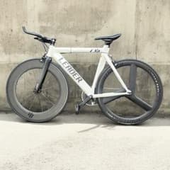 LEADER 735TR ピストバイク リーダーバイク ホワイト - メルカリ