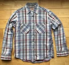 カムコ　CAMCO ネルシャツ　グレー　Sのサムネイル