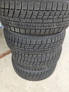 溝アリ！！　215/60R17。YOKOHAMA冬タイヤ4本セット 溝アリ！！ 215/60R17。YOKOHAMA冬タイヤ4本セット - メルカリ