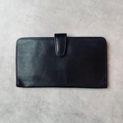 OLD COACH レザー 二つ折り長財布 札入れ カード入れ IDウインドウ 