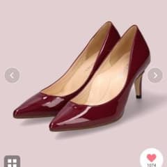 ワインレッドエナメルパンプスのサムネイル