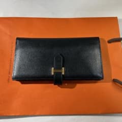 最終値下げ1万！赤字！】美品 エルメス ベアン スフレ ブラック