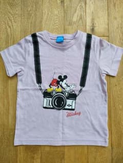ミッキーマウス カメラデザイン Tシャツ 120のサムネイル