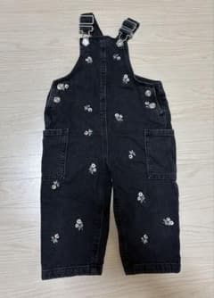 ZARA 花柄　サロペット　80サイズ