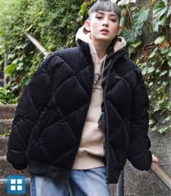 X-girl CORDUROY PUFFER JACKETのサムネイル