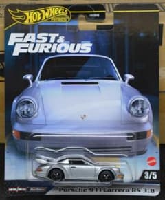 ホットウィール　ワイルドスピード　ポルシェ　911　カレラ　RS　3.8　未開封