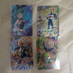 ドラゴンボールスーパーダイバーズ カード4枚セットのサムネイル