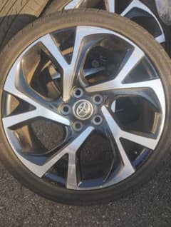 格安トヨタC-HR純正 18インチホイール 流用ノア ヴォクシー